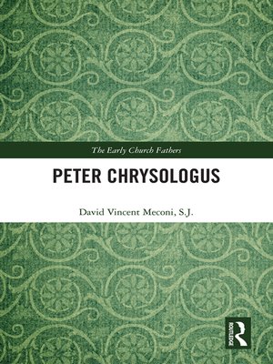 cover image of Peter Chrysologus